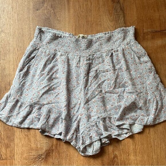 Promesa Lightweight Floral Loose Fit Stretch Shorts Women’s Large - Picture 2 of 5